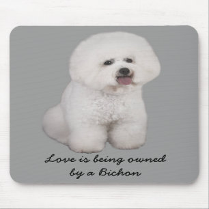 Precioso Mousepad de Bichon Frise