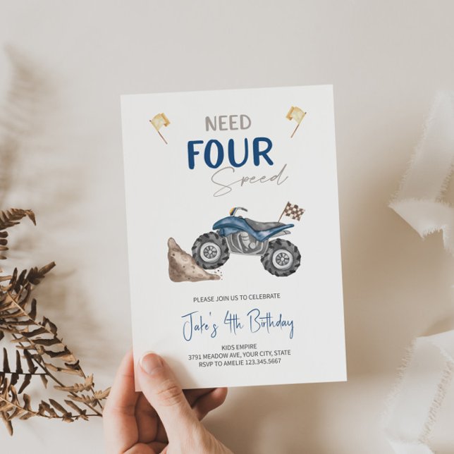 Precisa de quatro velocidades de convite para bici (Criador carregado)