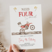 Precisa de quatro viagens, convite de aniversário 