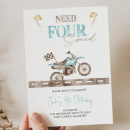 Precisa de quatro viagens, convite de aniversário