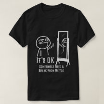 Precisa de uma camiseta Espelho de Break