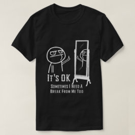 Precisa de uma camiseta Espelho de Break