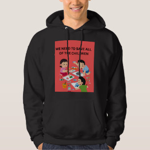 Precisamos Salvar Todas as Crianças Camiseta Preta