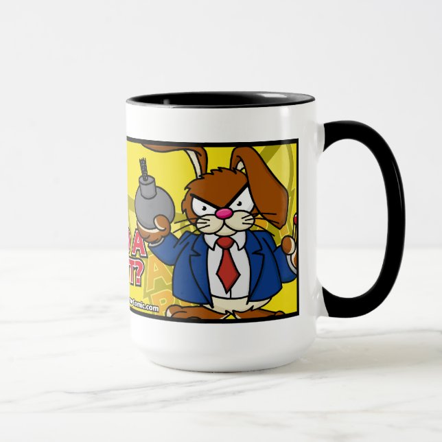 Precise uma luz? Caneca (Direita)