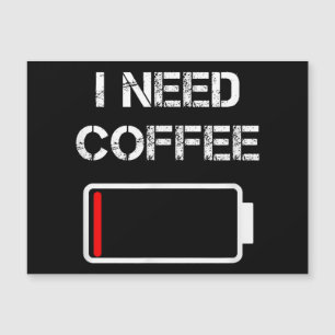 Preciso de café, copos de café engraçados, gralha 