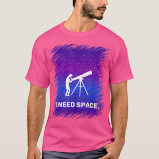 Preciso De Camisa Espacial Para Geek Astronômico