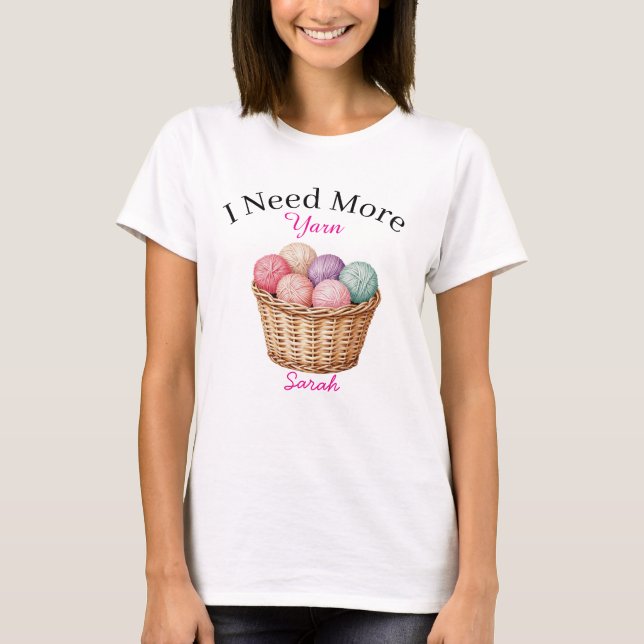 Preciso de Mais Linha T-shirt  (Frente)