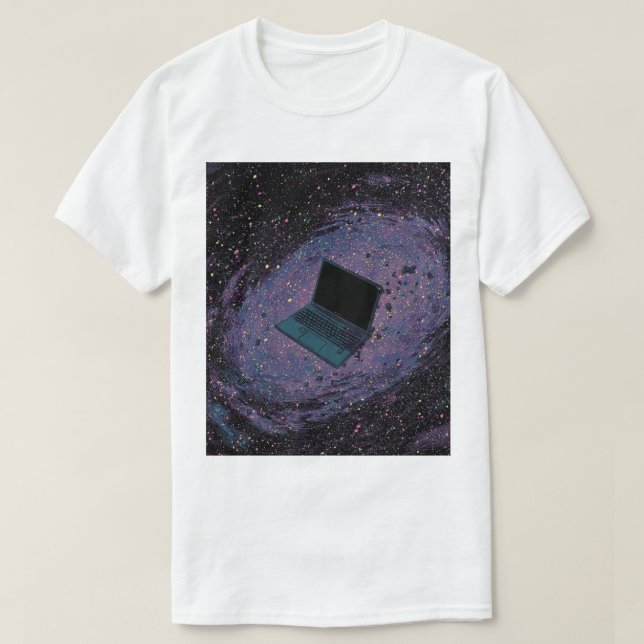 Preciso de um Espaço – Camiseta com Citação Sarcás (Frente do Design)