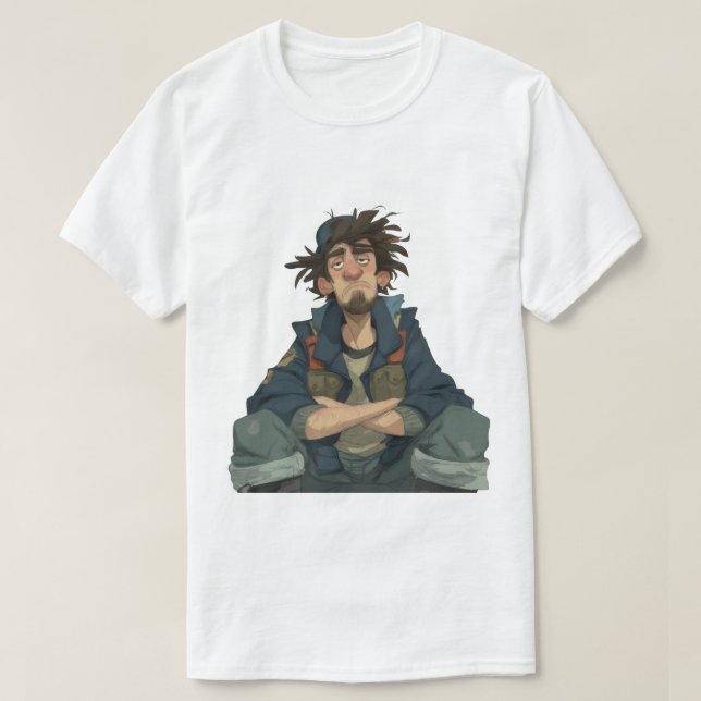 Preciso de um Espaço Camiseta Engraçada de Humor d (Frente do Design)