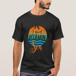 Preciso De Um Presente De Camisa Do Mar De Vitamin