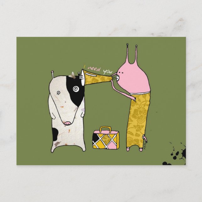 Preciso do seu cartão postal da Krize (Frente)