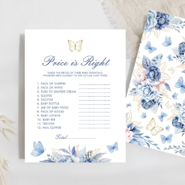 Preço da Borboleta é Certo Jogo de Chás de Bebê Ma (Criador carregado)