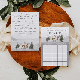 Predições do Bingo para Jogos de Chá de fraldas Du