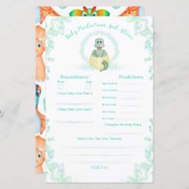 Predições E Conselhos De Chá de fraldas De Dinossa