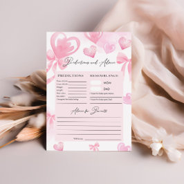 Predições e conselhos sobre Chás de fraldas