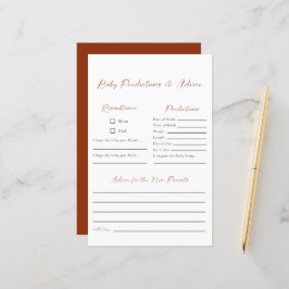 Predições e conselhos sobre o Chá de fraldas de Bo