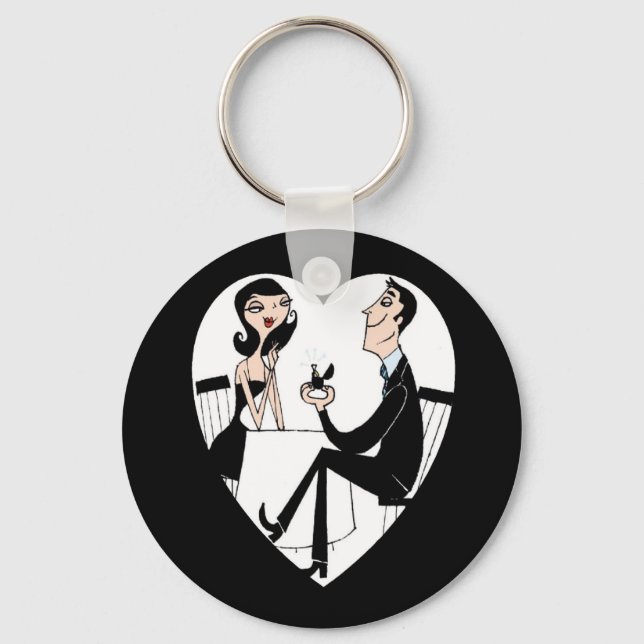 Preencher o Chaveiro de Cadeia de Chave de Pergunt (Frente)