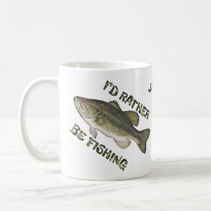 Preferencialmente Está Pescando Café Xícara Person