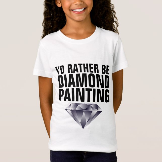 Preferencialmente SER DIAMOND PINTANDO T-Shirts (Frente)