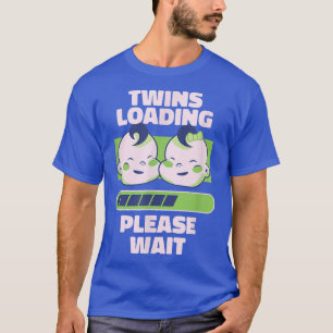 Pregnancy Announcement For Twins T-Shirt