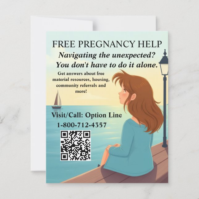 Pregnancy Help/After Abortion Resources (Frente)