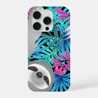 Preguiça-Cinza da Selva em Estojo de Telefone Colo