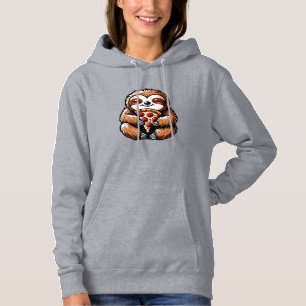 Preguiça engraçada comendo Pizza, Camiseta Clássic