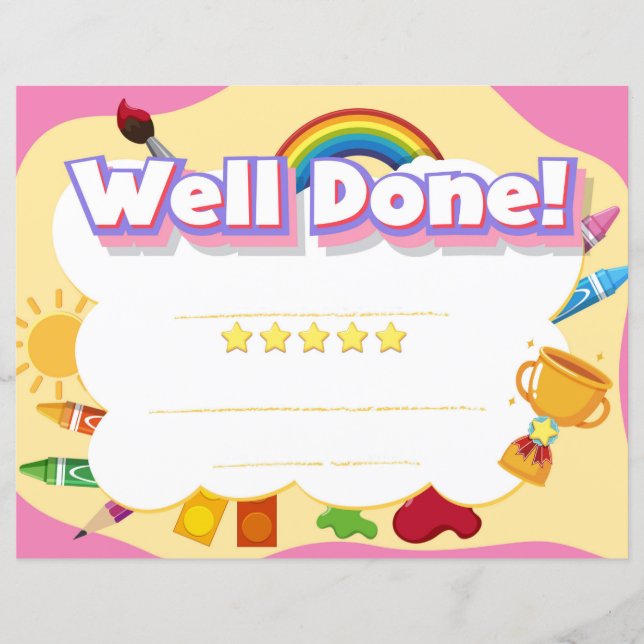 Prêmio Bem Concluído (Frente)