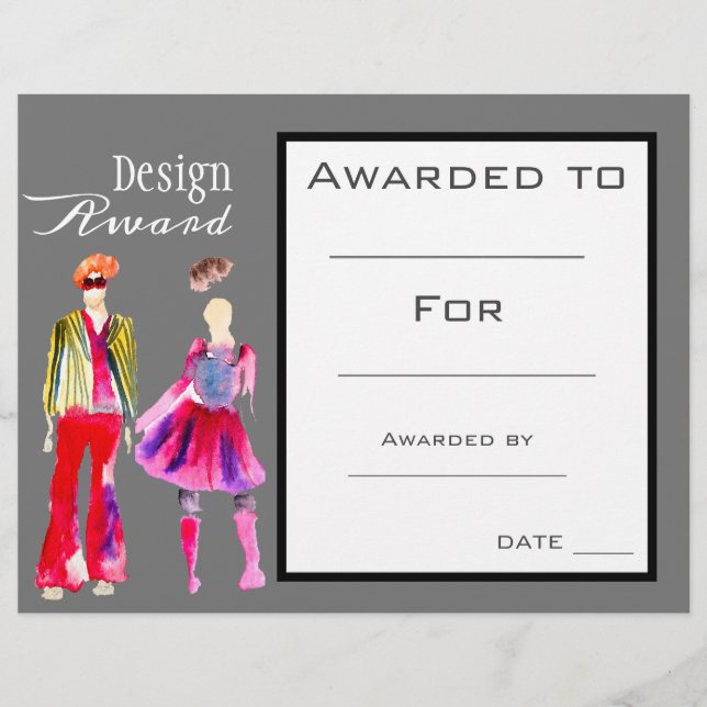 Prêmio de arte e design de têxteis da moda (Frente)
