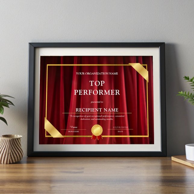 Prêmio de Artes Cênicas de Teatro Musical para Mel (Top Performer Theatre Musical PerformingArts Award)
