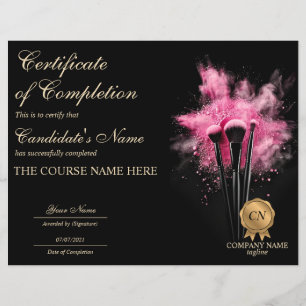 Prêmio de Certificado de Beleza de Montagem