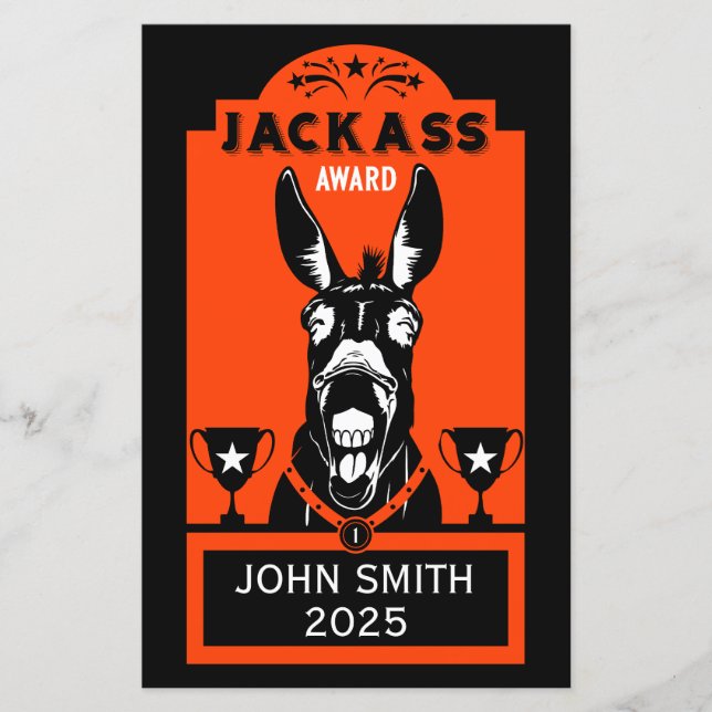 Prêmio de Jackass (Frente)