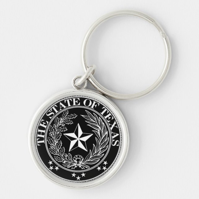 Prêmio do preto do chaveiro do estado do Texas (Frente)