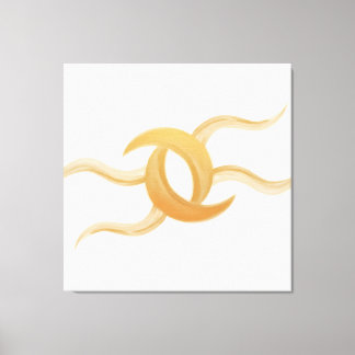 Premium Canvas ‘Intertwined Moons’ – Exclusive