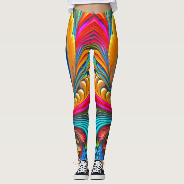 Premium de leggings personalizadas de conforto de  (Frente)