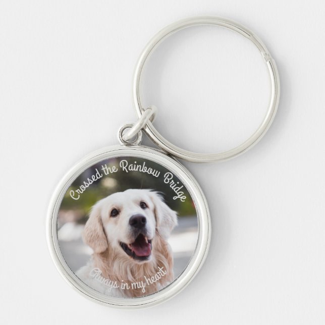 Premium Pet Memorial Chaveiro (Frente)