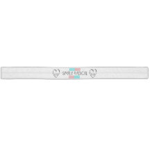 Smeart e o cabelo do logotipo amarram/banda de