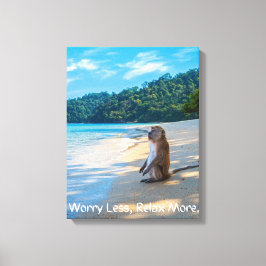 Preocupação Menos Relaxe Mais Impressão de Tela