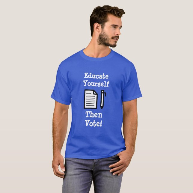 Prepare-Se E Depois Vota Camisa (Frente Completa)