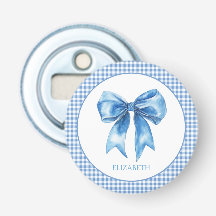 Preppy Blue e White Gingham e Arco