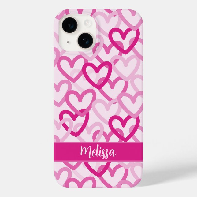 Preppy Hearts Pink (Verso)