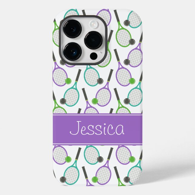 Preppy Purple Green Teal Tênis Personalizado (Verso)