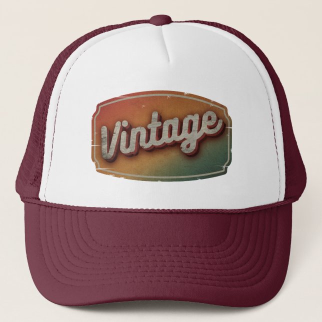 PRESENETE DE BONÉ VINTAGE RETRÔ CLÁSSICO PARA MOTO (Frente)