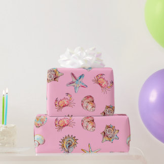 Presente #10 Papel De Embalagem Náutica Em Haven "Grande Ta