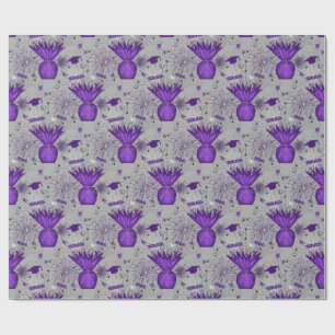 Presente 2020 Formando - PAPEL DE TRAVAGEM DE Cinza Roxo-P