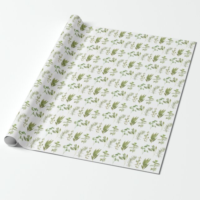 Presente 6 Papel de enrolamento FRESCO de HERBS (Desenrolado)