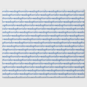 Presente A adopção é papel de envolvimento do amor