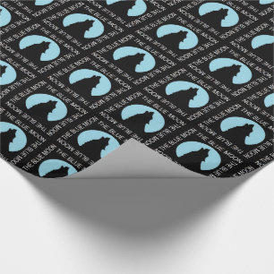 Presente A Lua Azul, O Papel De Molho De Halloween