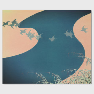 Presente ABSTRATO DE JAPONÊS ROUPA O Papel