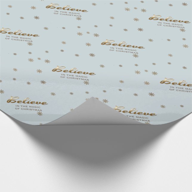 Presente Acredite. Papel de empacotamento de presentes de n (Ponta)